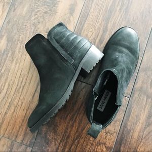 Steve Madden Leather Pull On Bootie